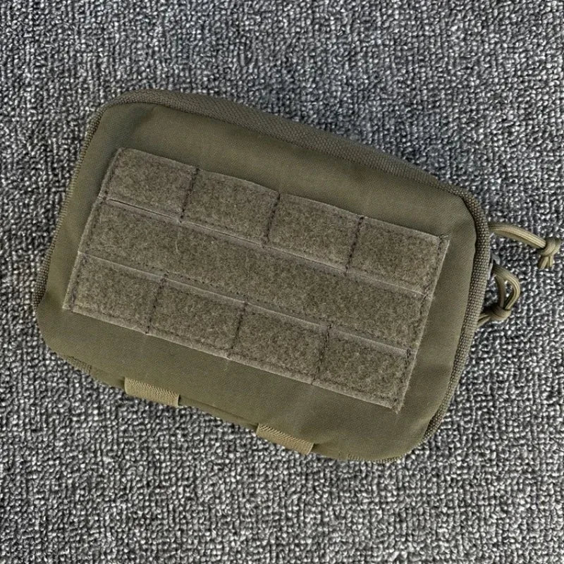 Tactical Admin Pouch Multicam EDC Molle Map Pouch Airsoft Combat Gear Hunting Multi-function Survival Tool Storage Waist Bag