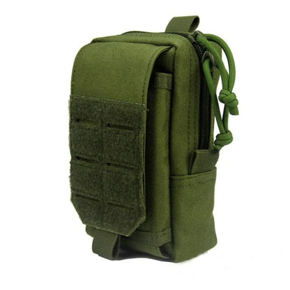 Tactical Molle Phone Case Holder First Aid Kit Bag Waist Uility EDC Pouch Outdoor Hunting Accessory Smartphone Bag Ammo Pack