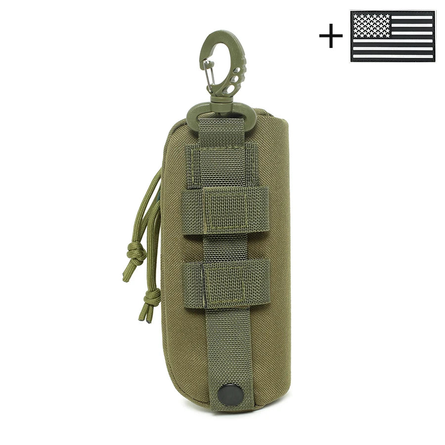 Outdoor travel glasses storage box, multifunctional portable small item storage bag, wear-resistant portable bag