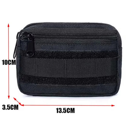 Tactical Outdoor Sports Tactical Waist Pack, MOLLE Accessory Functional Pouch, Waist-Mounted Bag, Laser Medical Bag, EDC Tool