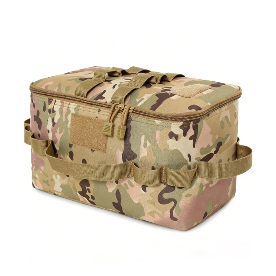 Handheld outdoor travel storage bag, camping hiking tool storage bag