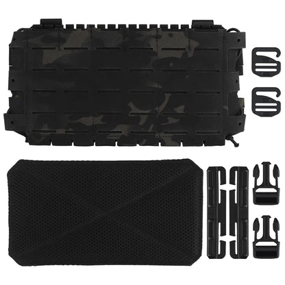 ARC Chest Rig V3 Triple 5.56 Mag Pouch Bilateral Quick Slide MOLLE Panel Airsoft Chest Rig Shoulder Strap Hunting Vest