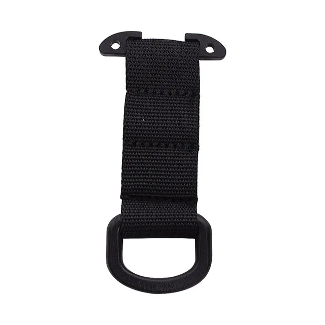 Tactical Molle Clip D Ring Hook T-mount Bar Hanging Belt Hunting Vest Plastic Carabiner Glove Clip Key Holder Battle Accessories