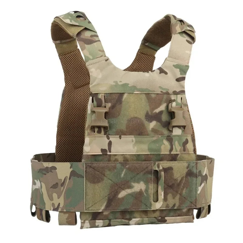 FCPC Slickster Plate Carrier Ferro Style Minimalistic Multi-Mission Tactical Vest Lightweight Airsoft Hunting V5 Vest Body Armor