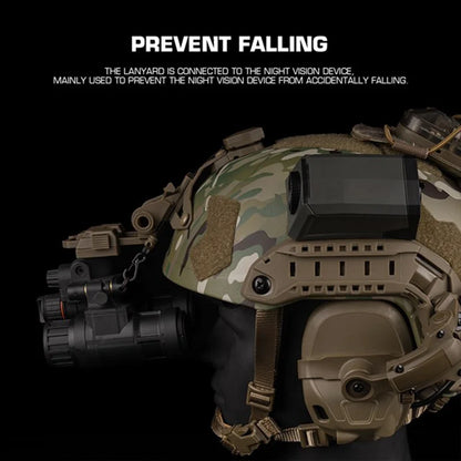 L4G69 NVG Mount Safety Lanyard Anti Loss Strap for Night Vision Helmet Accessories