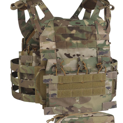 JPC R Series Tactical Vest Plate Carrier Set Modular Quick Release Assault Hunting Combat Airsoft Vest Body Armor MOLLE System