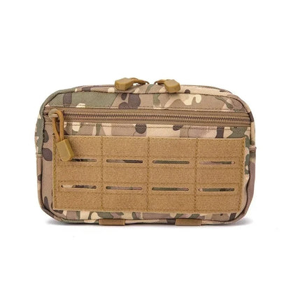 Tactical MOLLE Pouch EDC Utility Bag First Aid Kit Holder Outdoor Sports Waist Pack for Hunting Camping Emergency Gear