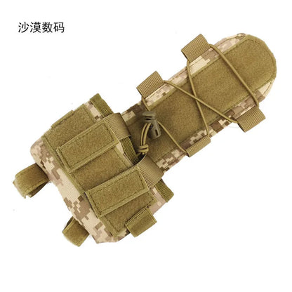 MK2 Tactical Helmet Counterweight Battery Pouch, Fast Helmet Battery Pack Accessories for Airsoft Hunting Outdoor Sports