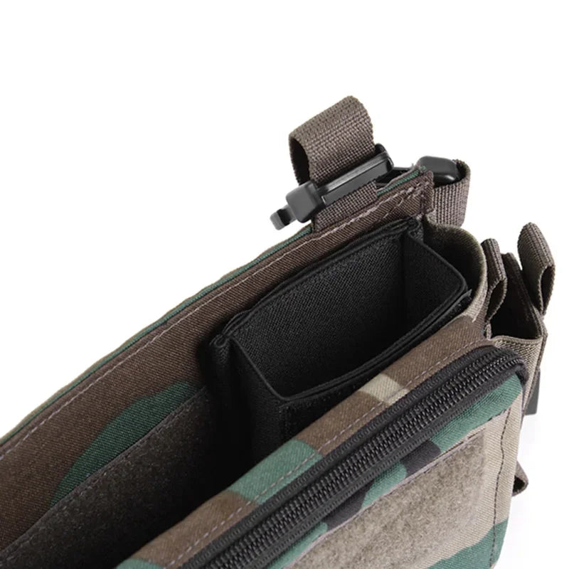 Tactical D3Crm Chest Hanging Single 5.56 7.62 Elastic Separation Tool Insert Pouch