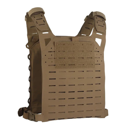 Tactical Nylon Lightweight SF Plate Carrier V2 MOLLE Mount Can Insert 10X12 or SAPI Medium Protective Plate Hunting Accessories