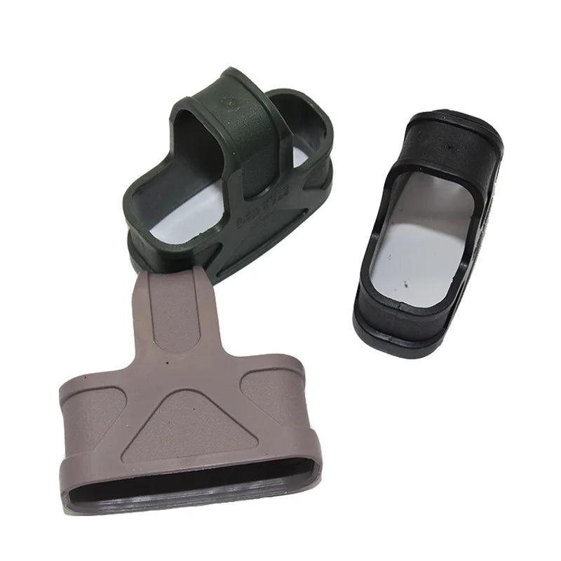 6/10PCS Tactical 5.56 Magazine Pouch Rubber Holster Glove Sleeve Cover M4 Mag Pouch Holder Carry Case Hunting Shooting Accessory
