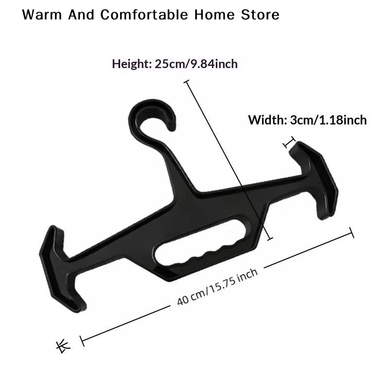 1PC Plastic Tactical Heavy Duty Clothes Hanger Suitable for Storage and Organization of Body Armor Vests Hunting Air Rifle Vests