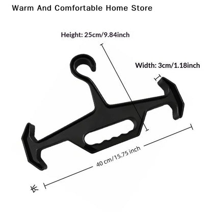 1PC Plastic Tactical Heavy Duty Clothes Hanger Suitable for Storage and Organization of Body Armor Vests Hunting Air Rifle Vests