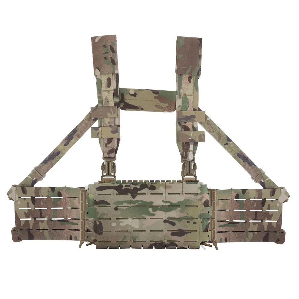 Tactical ARC Chest Rig Placard V3 Kit Quick Release Hunting Vest MOLLE System 5.56 Triple Magazine Pouch Shooting Airsoft Gear
