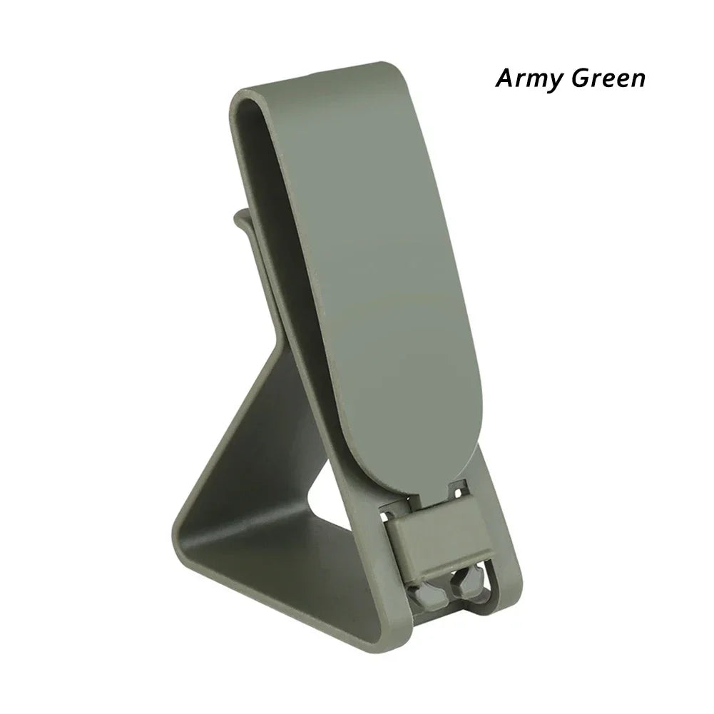 MOLLE Tactical Waist Hanging Buckle Multi-functional Wear Belt CS Tactical Headset Holder Waist Key Storage Tool Hanging Buckle