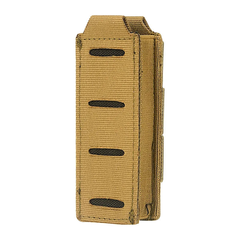 9MM Tactical Magazine Pouch 45APC 1000D Pullable Quick-pull Sleeve Pistol Mag Bag Holster Multi-functional Molle Accessory Bag
