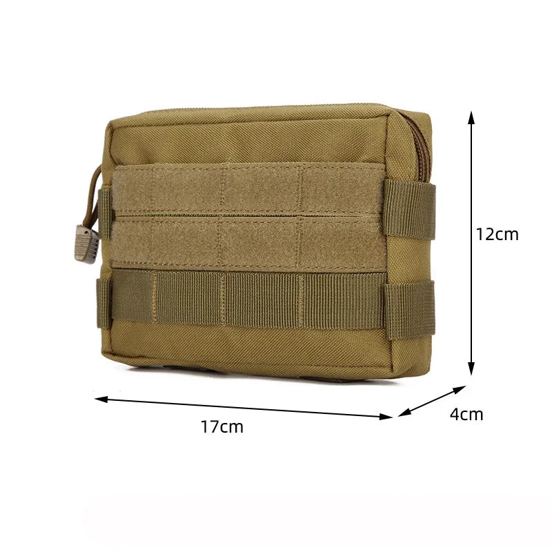Molle EDC Tool Pouch Utility Waist Bag Phone Holder Mag Holster Outdoor Sport Hiking Hunting Camping Accessories Organizer Pack