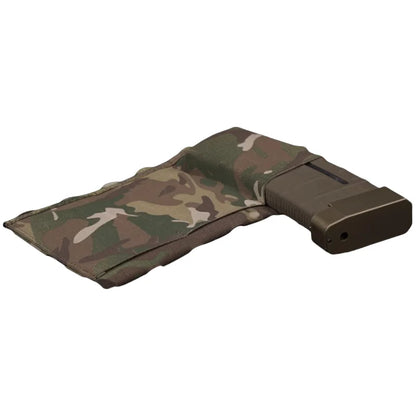 3-Mag Elastic Pouch | Low-Profile MOLLE Holder | Lightweight Triple Magazine Pouch