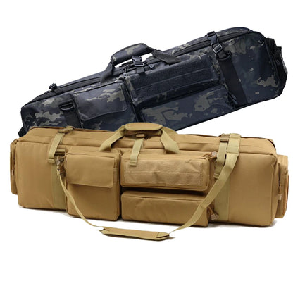 M249 Tactical Hunting Gun Bag Heavy Duty Gun Carry Bag 1000D Oxford Paintball Airsoft Air Gun Case With Shoulder Strap