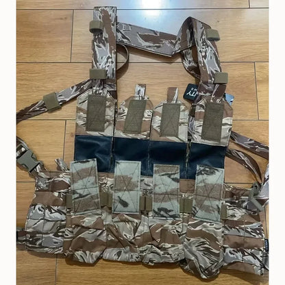 OR Style Quadruple Iightweight Hunting Chest Hanging 7.64 5.45 Molle Magazine Carrier Bag