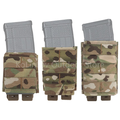 FAST 5.56 Single Mag Pouch Tactical Mag Holster Pouches Molle System Air Soft  Holder Bag Hunting Gear M4 AR15 Accessories