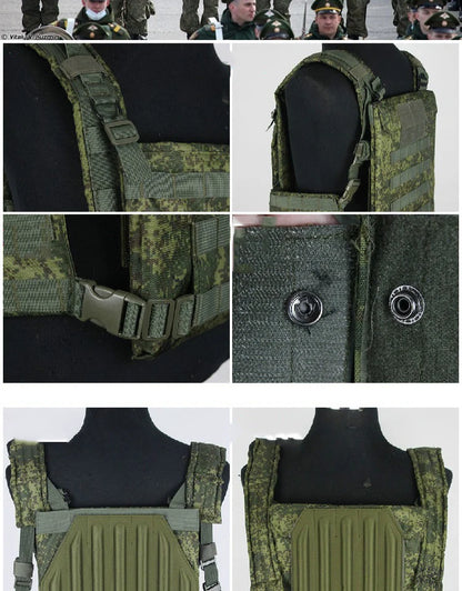 Russian 6B46 Tactical Vest EMR Chest Rig With EVA Plate + AK Sub Magazine Pouch Accessories Outdoor Combat Equiment