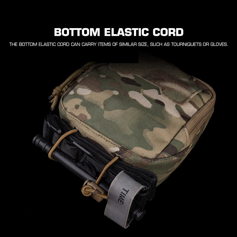 Agilit Style General Purpose Pouch Tactical Storage Bag Outdoor Tool Pack Plate Carrier Vest Belt Gear Hunting First Aid Bag