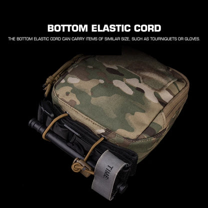 Agilit Style General Purpose Pouch Tactical Storage Bag Outdoor Tool Pack Plate Carrier Vest Belt Gear Hunting First Aid Bag