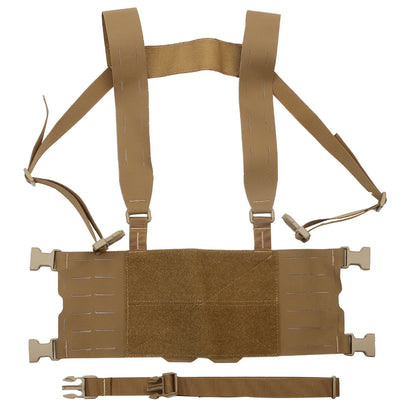 Ferro Style Tactical Chesty Rig Wide Harness Lightweight MOLLE Hunting Vest FCPC V5 Quick Conversion Shooting Airsoft Chest Rig