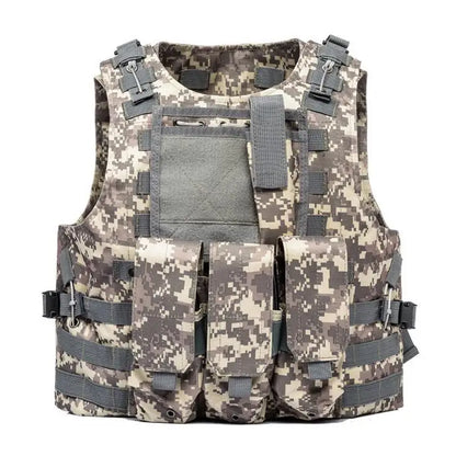 FX-Airsoft Military Molle Combat Assault Plate Carrier, Tactical Vest, CS Outdoor Clothing, Hunting Accessories, 7 Colors