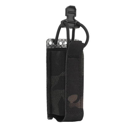 Tactical 9mm Magazine Pouch Elastic Single Pistol Mag Pouch Quick Release for G17 19 M9 SIG P226 Universal Pistol Mag Holder