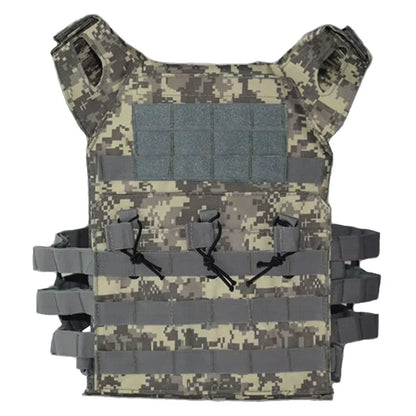 Nylon Tactical Vest Body Armor Hunting Carrier Airsoft Accessories Combat MOLLE Camo Vests