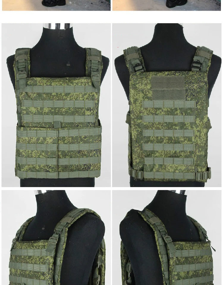 Russian 6B46 Tactical Vest EMR Chest Rig With EVA Plate + AK Sub Magazine Pouch Accessories Outdoor Combat Equiment