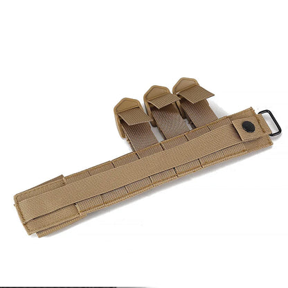 Tactical Molle Knife Shealth Adapter Attachment Adaptor Pack Rucksack Cinch Fasten Strap PALS Camping Hunting Accessories 1PC