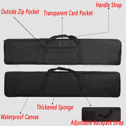 Archery Recurve Bow Storage Bag Handle Carrying Shoulder Backpack Case for Hunting Outdoor Takedown Recurve Bow and Arrow Accy