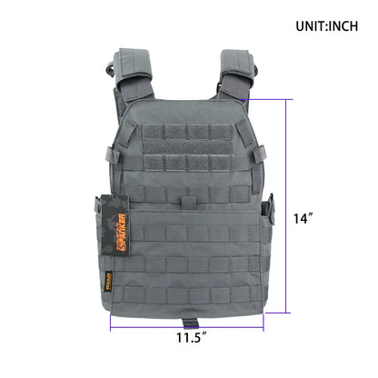 EXCELLENT ELITE SPANKER Tactical Vest Hunting Vest Combat Armor Vests  Adjustable Armor Outdoor CS Training Vest