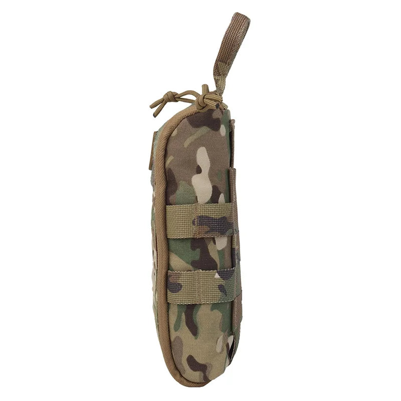 Quick Access MOLLE Medical Pouch Portable First Aid Organizer for Outdoor Airsoft Emergency Gear
