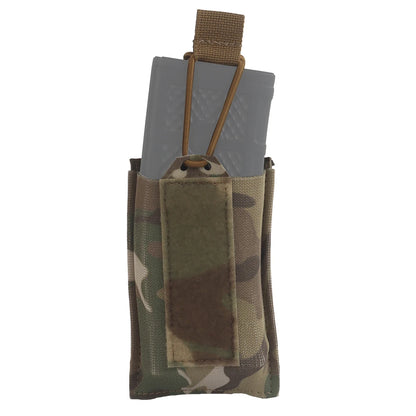 Lightweight Thin Elastic 5.56 Magazine Pouch Portable SP Tactical Hunting Vest Front Panel 2th Layer Expansion Molle Mag Bag