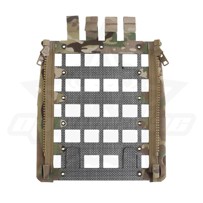 OPHIDIAN Plate Carrier Back Panel MOLLE Zipper Kit FERRO Style FCPC V5 Hunting Vest Lightweight Stand Extension Gear