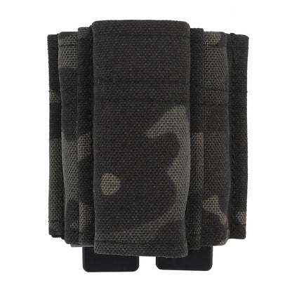 9mm/5.56 Magazine Pouch Tactical Pistol Mag Pouches Militar Double Mag Bag Hunting Airsoft Holder With FAST Nylon Support Clip