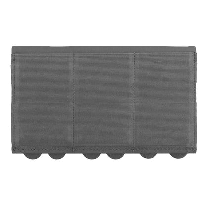 Tactical Lightweight Elastic Triple Mag Pouch 5.56/7.62mm Hunting CS Wargame Molle System Accessories Waist Bag Holster