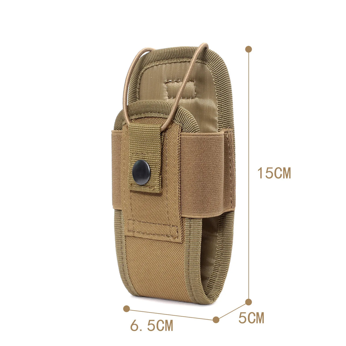 Nylon Molle Talkie Pouch Tactical Radio Walkie Bag Holder Pocket Portable Interphone Holster Carry Bag Hunting Camping