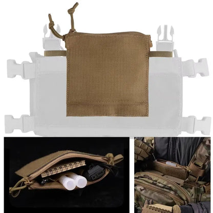 Small Tactical-Pouch Loop&Hook Waist Bag For Ferro SS HS Plate Carrier Hunting Vest Admin Pouch Airsoft Chest Rig Storage Pack