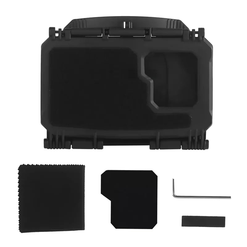 Tactical MOLLE Phone Storage Box Hunting Vests Plate Carrier Phone Holder Navigation Board Airsoft Shooting Admin Panel Board