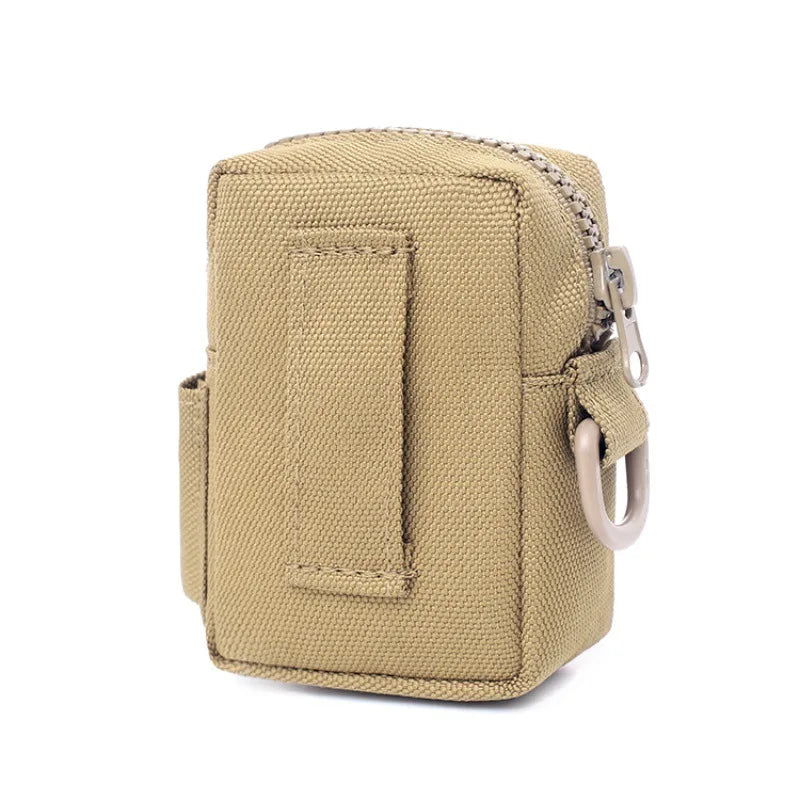 Mini EDC Tactical Molle Pouch Belt Waist Pack Key Wallet Utility Outdoor Sports Accessories Hiking Hunting Campass Holder Bag