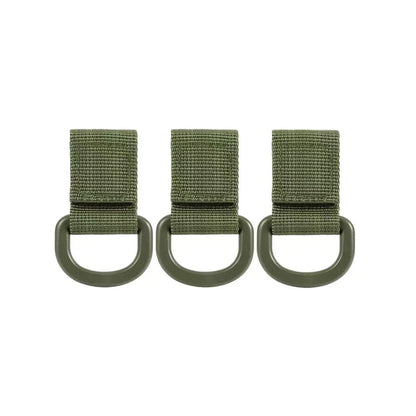 Tactical Hanging Hook Clip Clamp Buckle Nylon Webbing Molle Backpack Buckle Outdoor Hiking Climbing Accessories