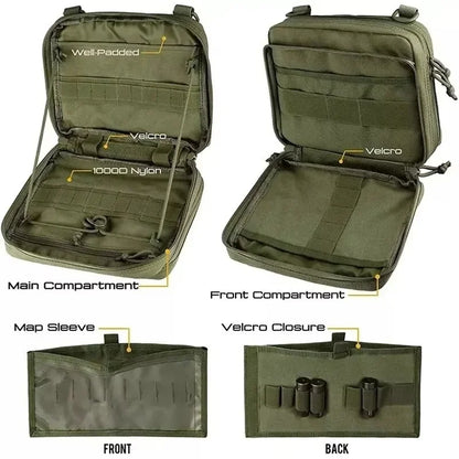 Tactical Molle Tool Bag Practical Accessories Storage Handbag,EDC IFAK Medical Pouch Outdoor Hunting Camping Survival First Aid