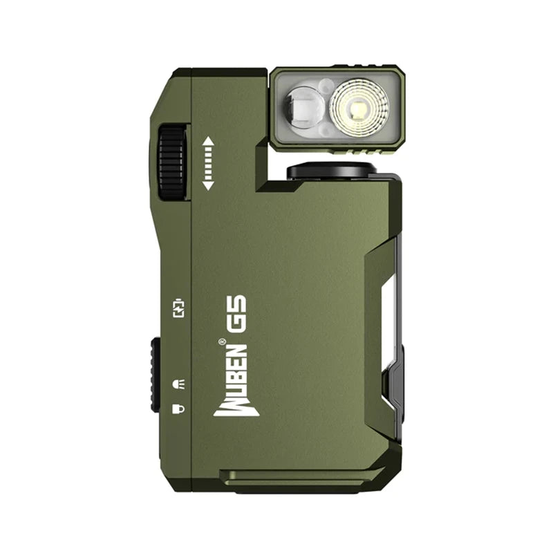 WUBEN G5 EDC Flashlight 400Lumens Portable Pocket Mini Light Waterproof Torch 180° Rotating Head With Magnetic Tail For Outdoor