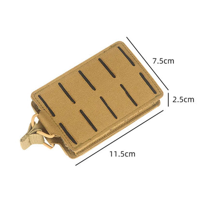 Tactical Molle Magazine Pouch 5.56mm Single Mag Bag for M4 M16 Laser Magazine Holder Waist Pack Hunting Gear