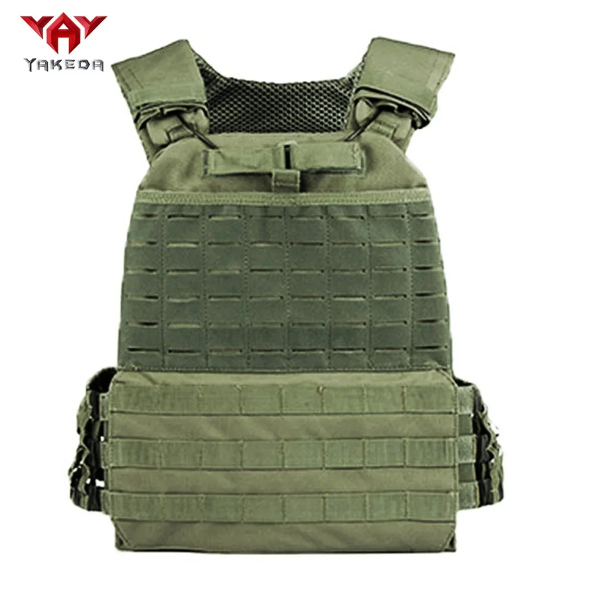 YAKEDA Tactical Vest Viking Chest Rig CS Airsoft Equipment Training Weight Hunting Vests with Steel Wire